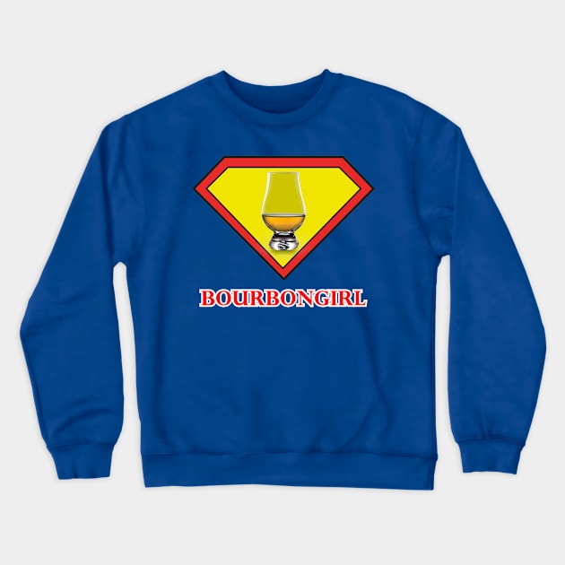 Bourbongirl Crewneck Sweatshirt by Clan de Whiskeros